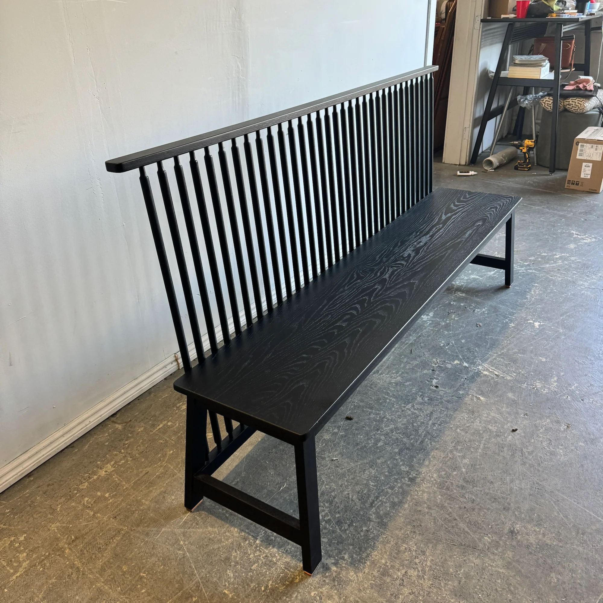 Studioilse Bench with back by Ilse Crawford for De La Espada - Image 5