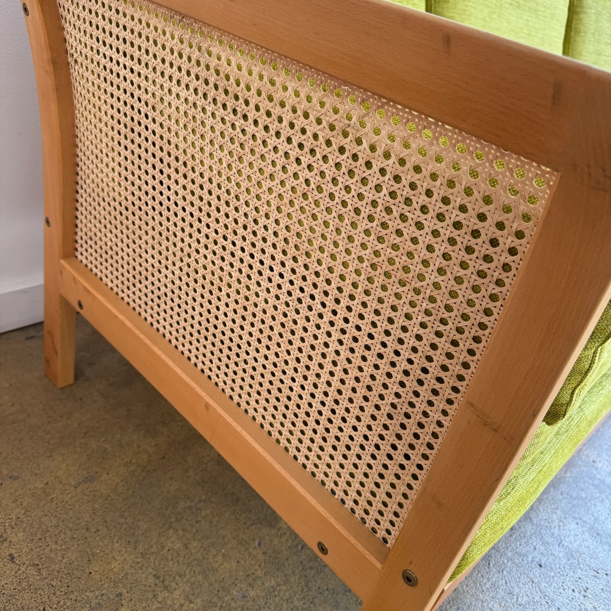 Swedish Arne Norell – “Rattan” Three-Seater Sofa - Image 7