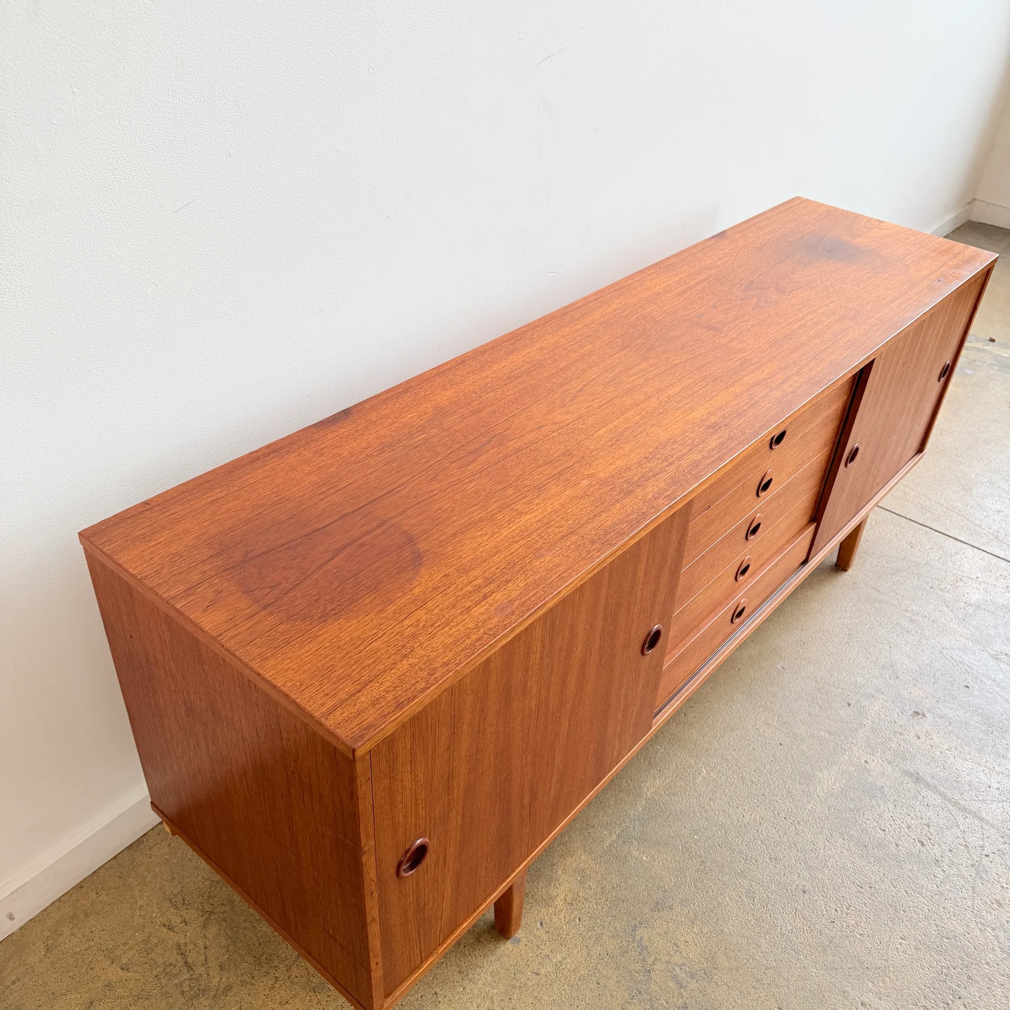 Swedish Yngve Ekstrom for Bjästa Snickerifabriks AB, “Ulvö” Teak Sideboard - Image 4