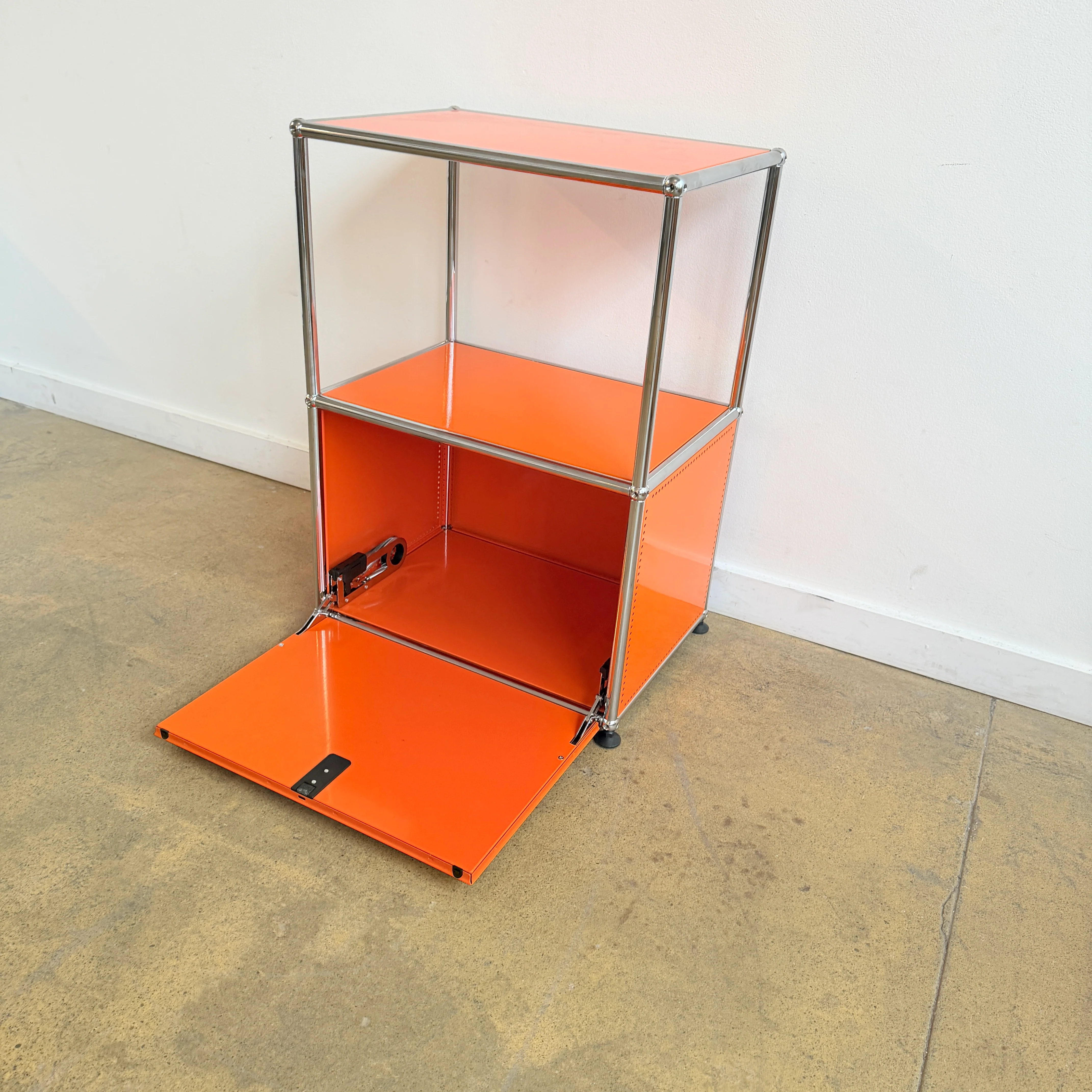 USM Haller 1X2 Compact Storage - Orange - Image 4