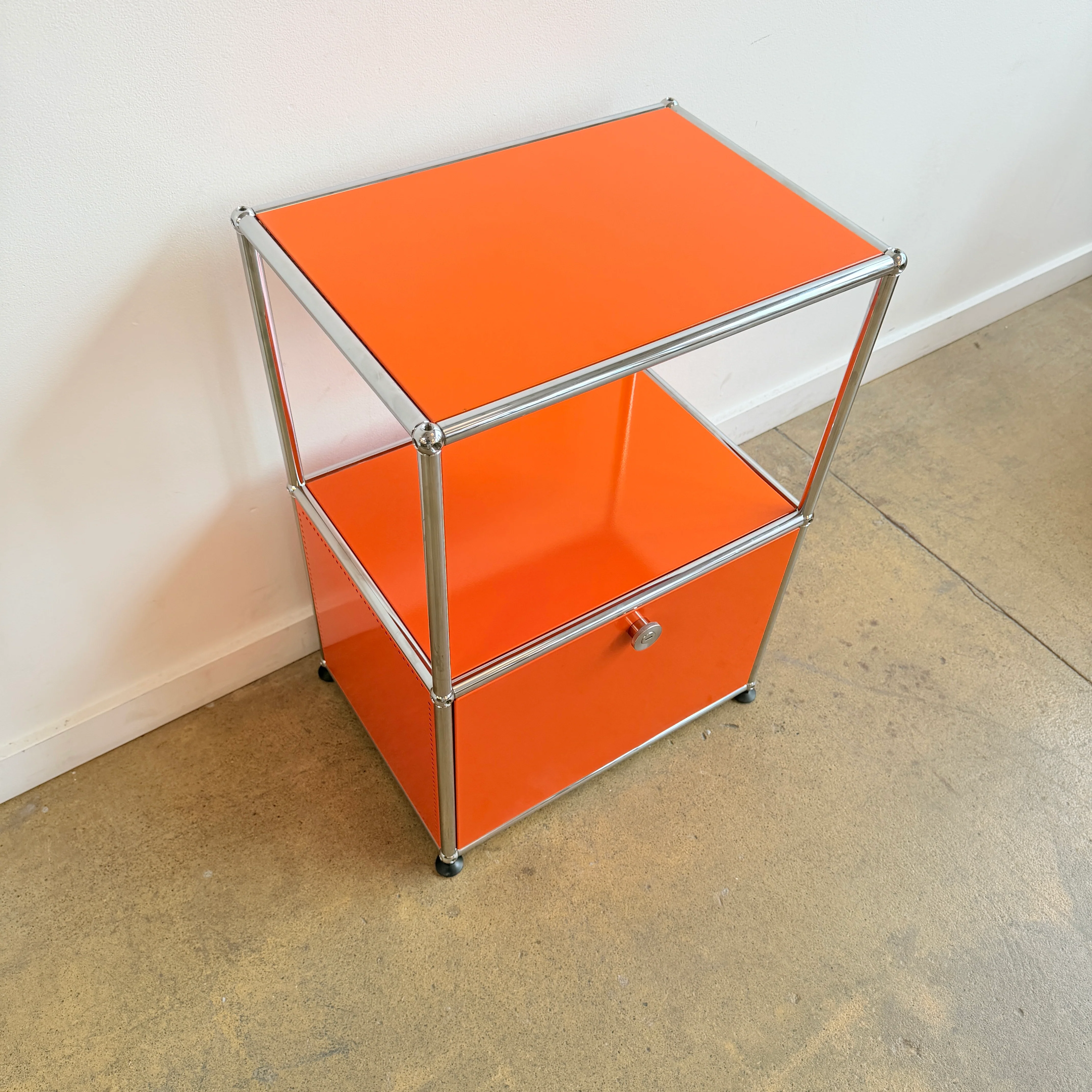 USM Haller 1X2 Compact Storage - Orange - Image 6