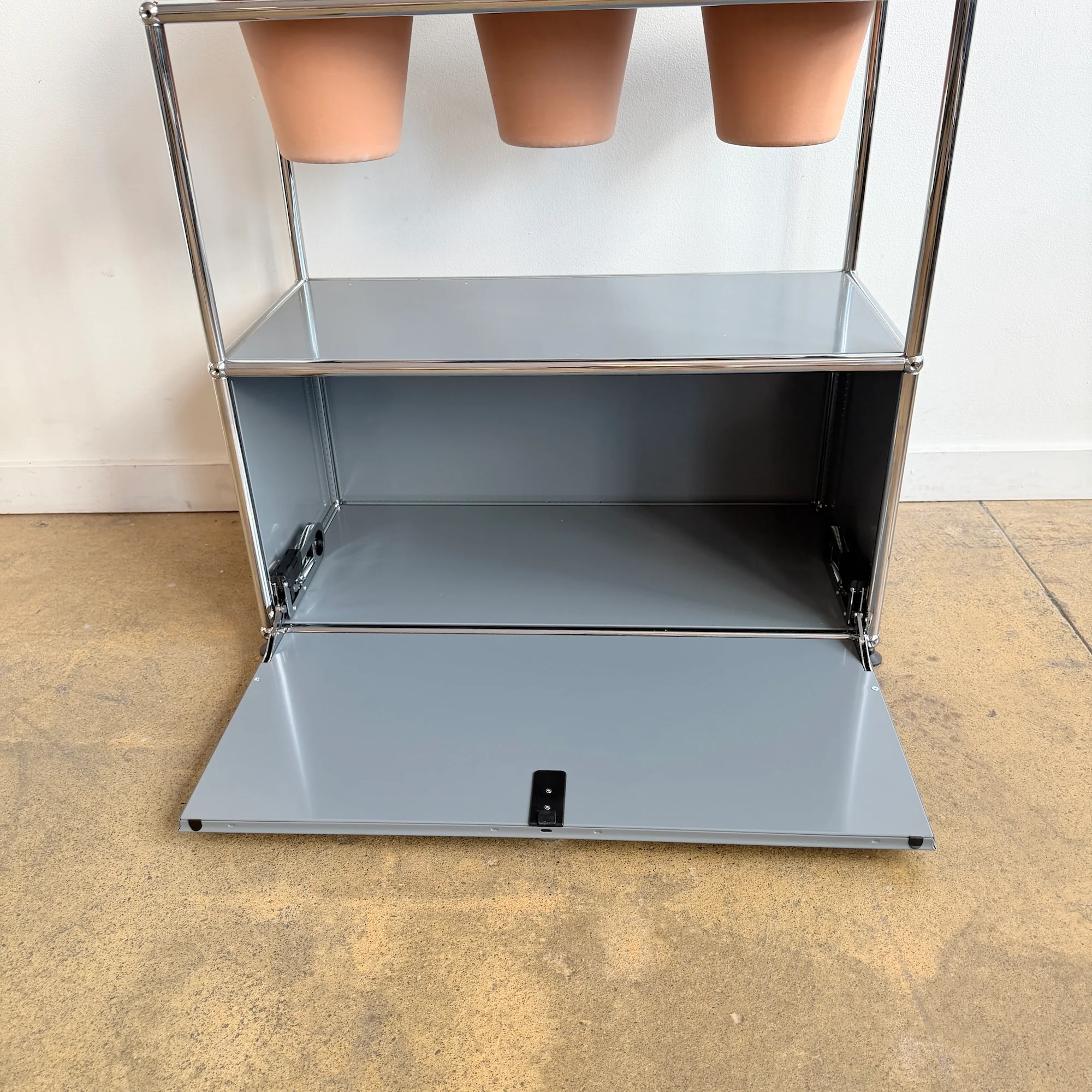 USM Haller 1X2 Planter - Mid Grey - Image 6