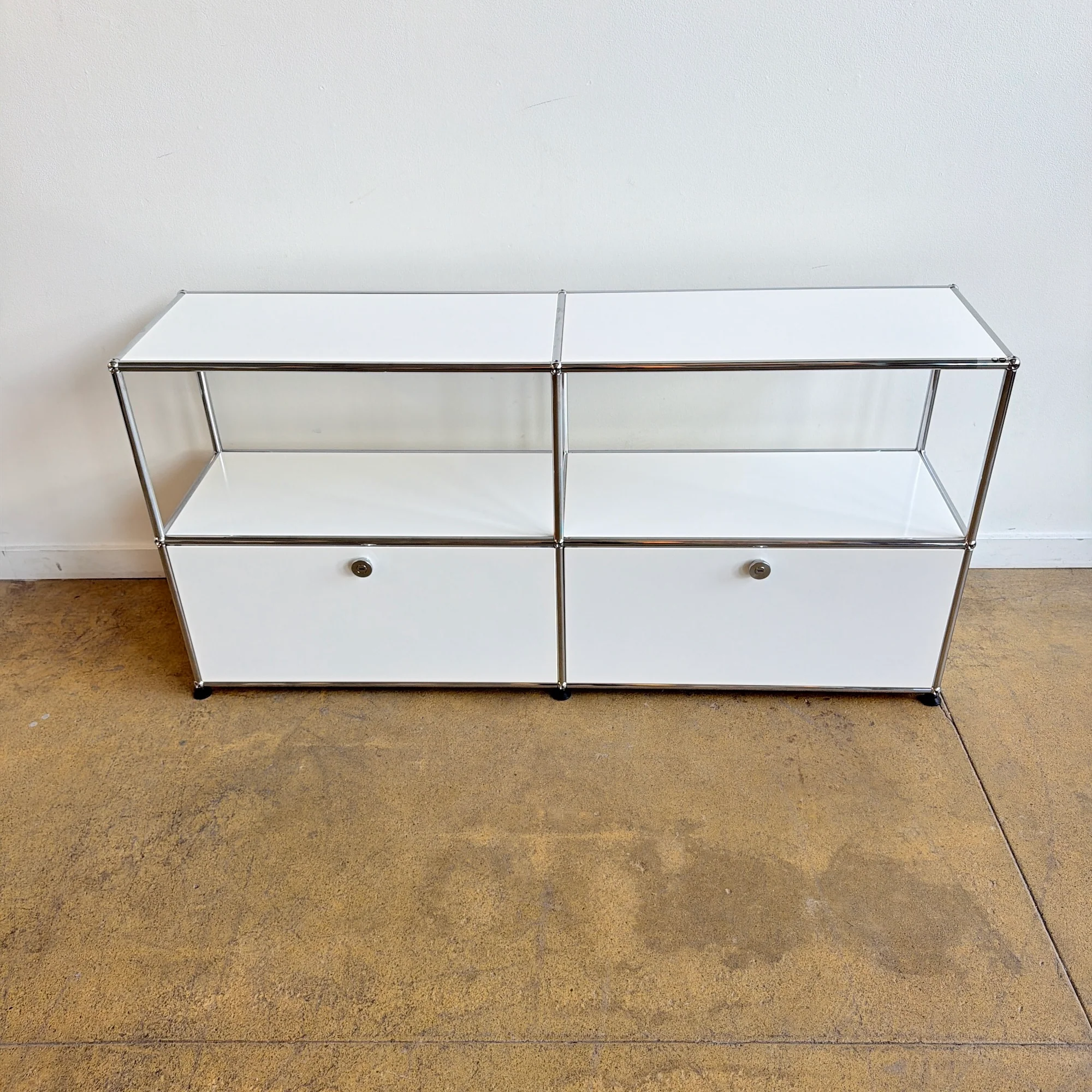 USM Haller 2X2 Media Console - Pure White - Image 2