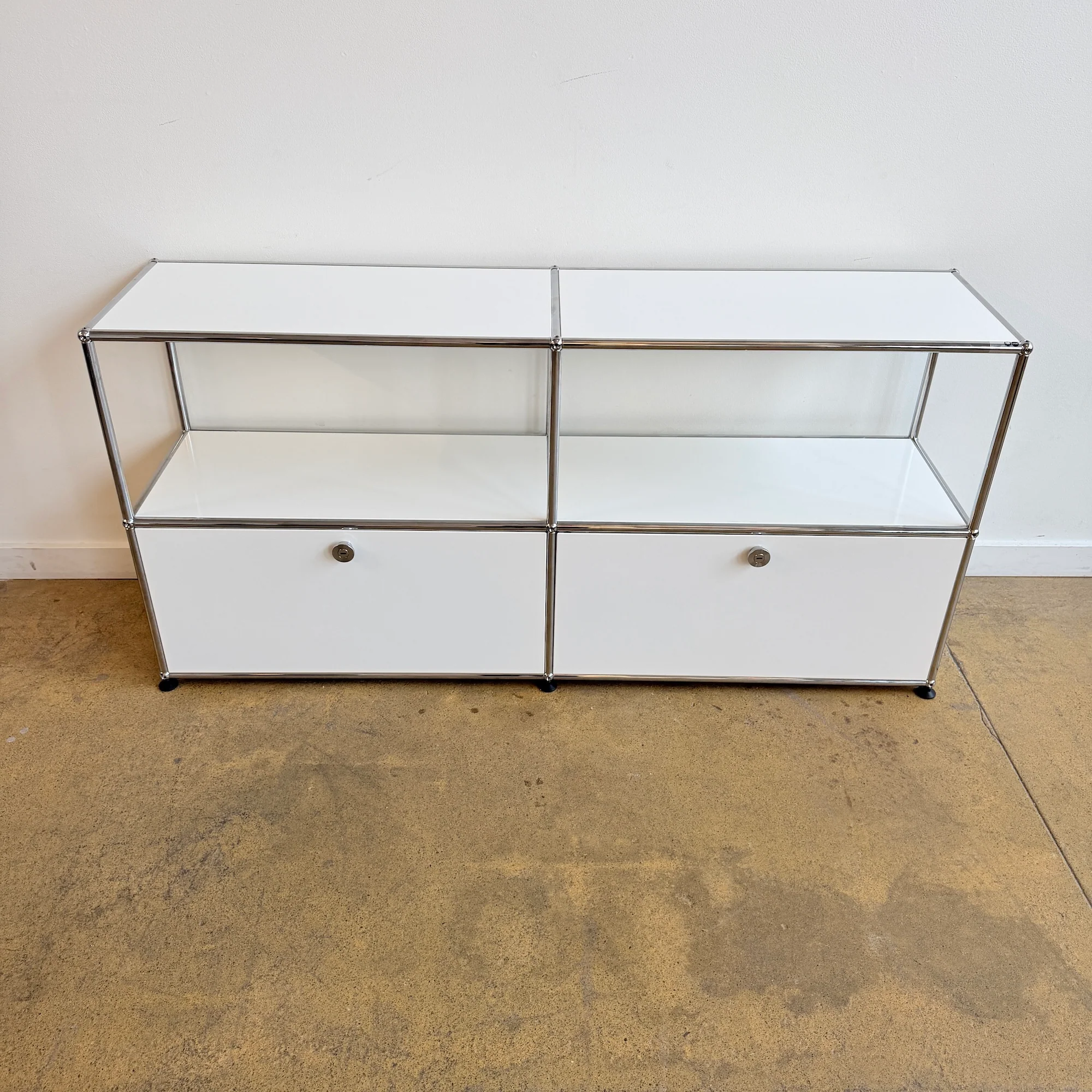 USM Haller 2X2 Media Console - Pure White - Image 2