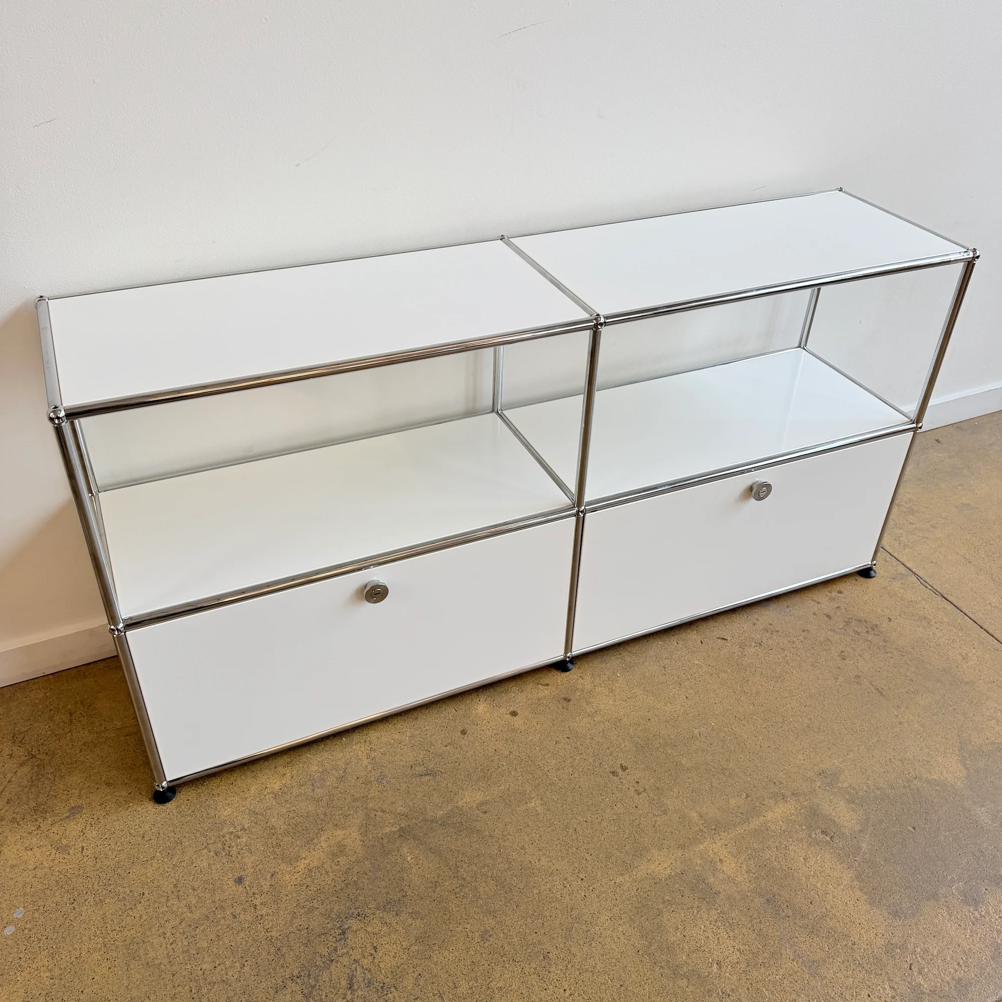 USM Haller 2X2 Media Console - Pure White - Image 5