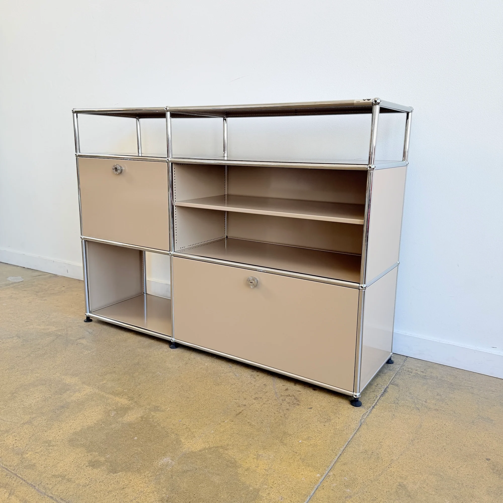 USM Haller 2X3 Storage Solution - Beige - Image 3