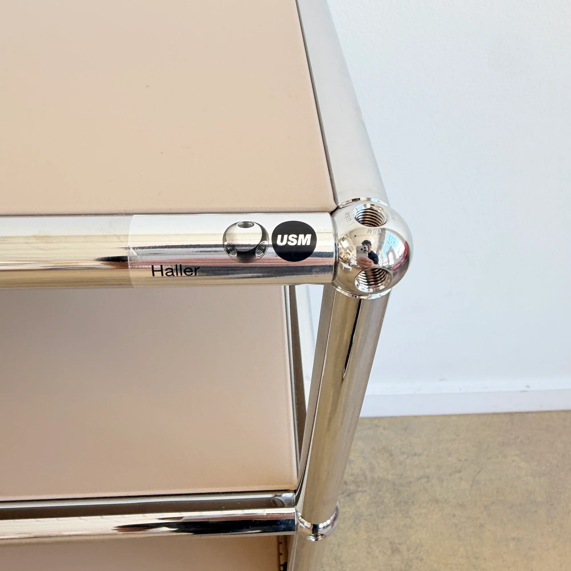 USM Haller 2X3 Storage Solution - Beige - Image 8