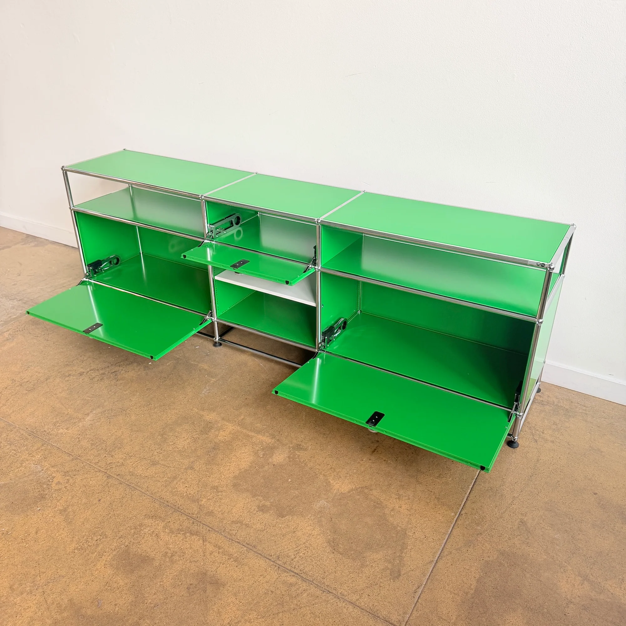 USM Haller 3X3 Storage Unit - Green - Image 7