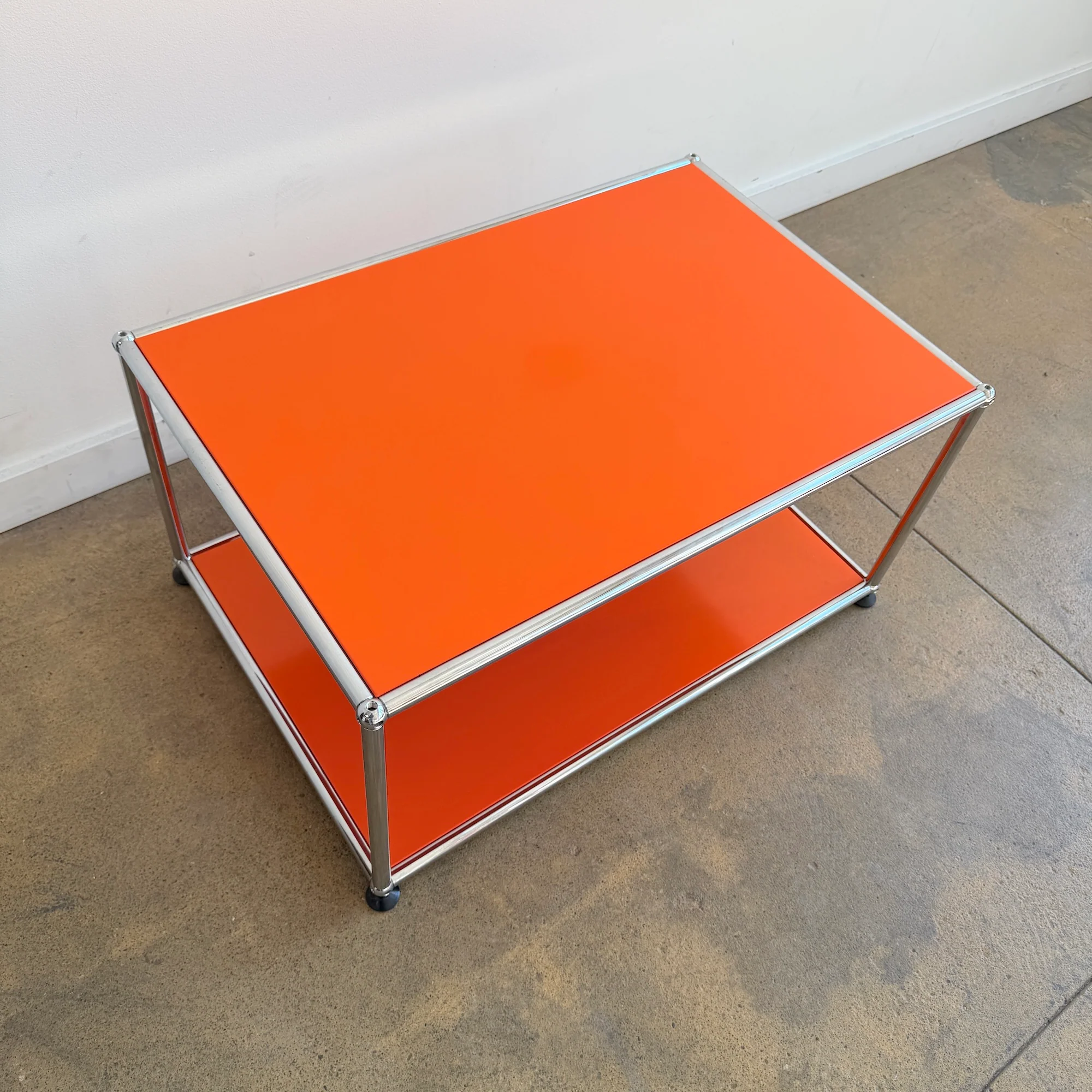 USM Haller Coffee Table - Pure Orange - Image 3