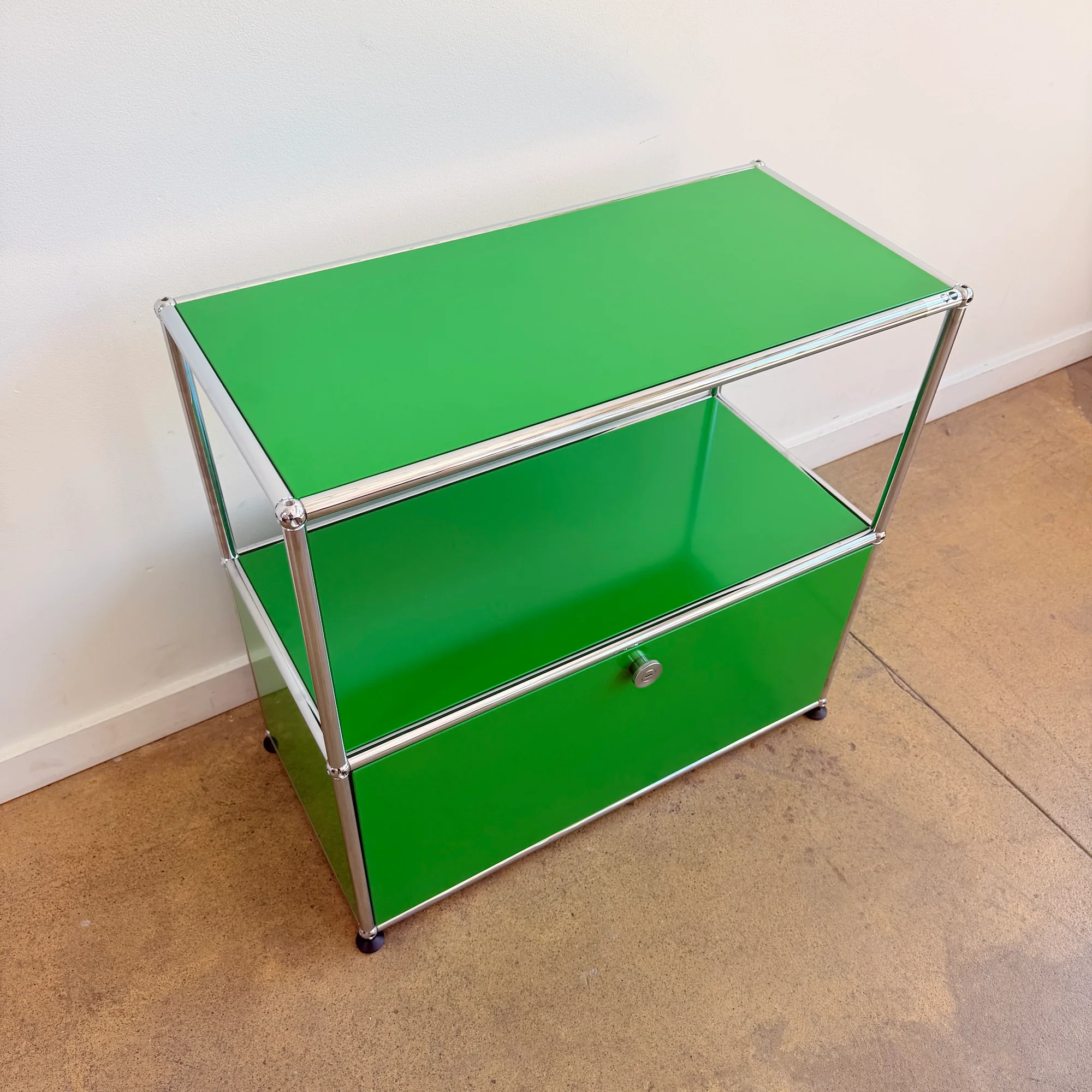 USM Haller Half Size Credenza - Green - Image 2