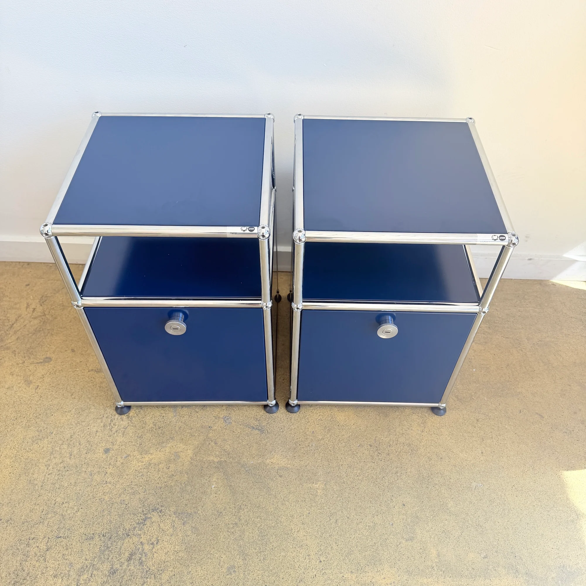 USM Haller Nightstand 14'' - Steel Blue (Price Per) - Image 2