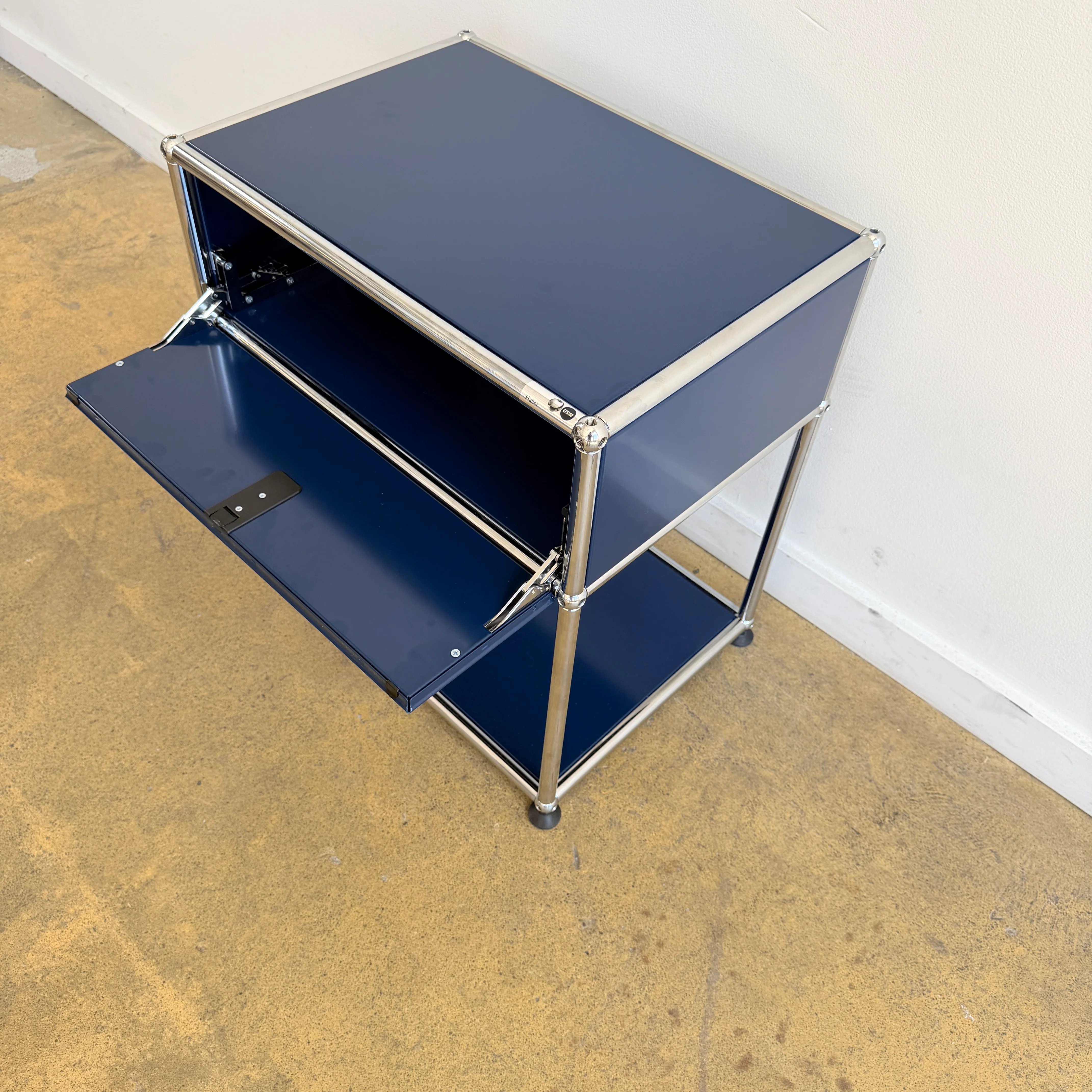 USM Haller Nightstand - Steel Blue (Two Available) - Image 5