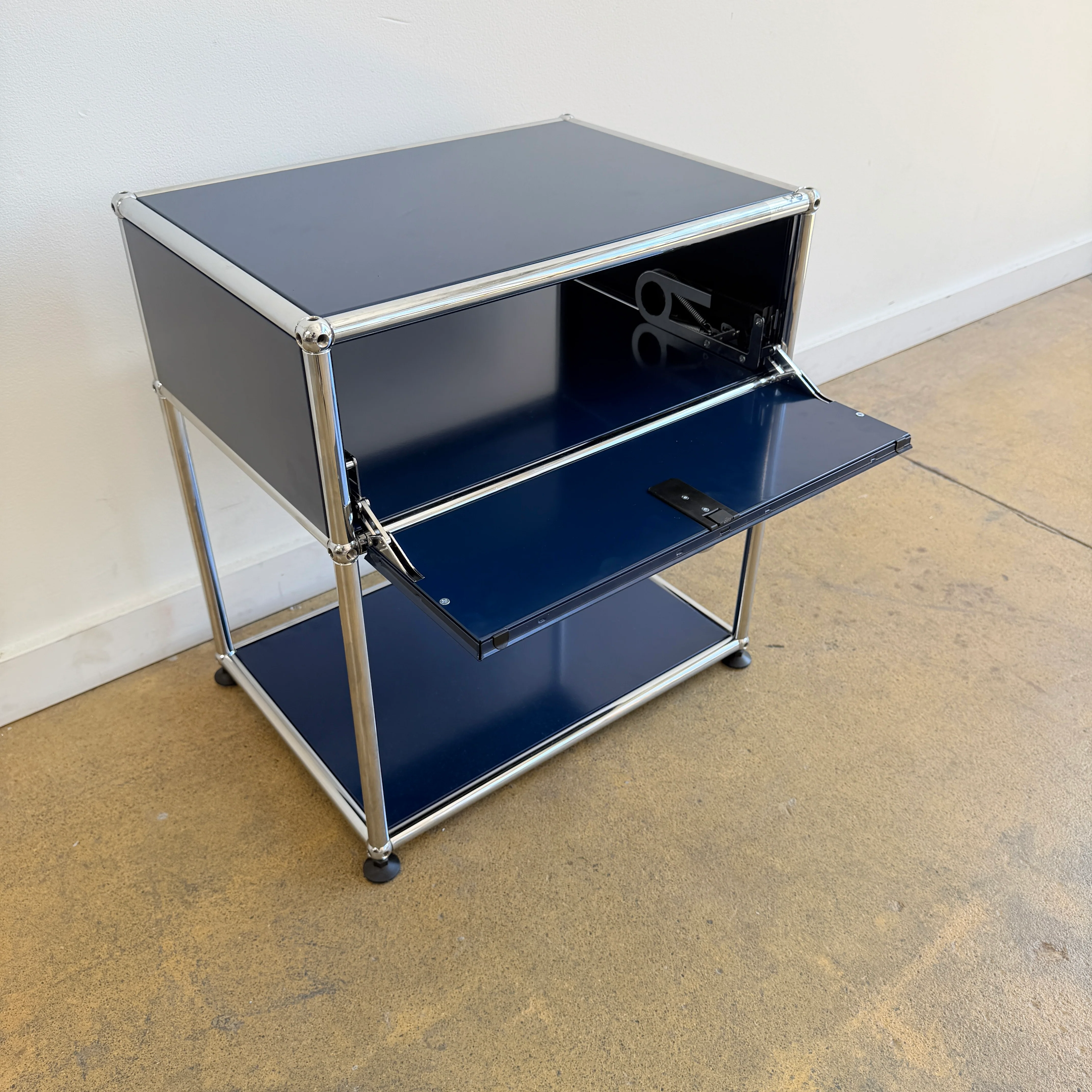USM Haller Nightstand - Steel Blue (Two Available) - Image 6
