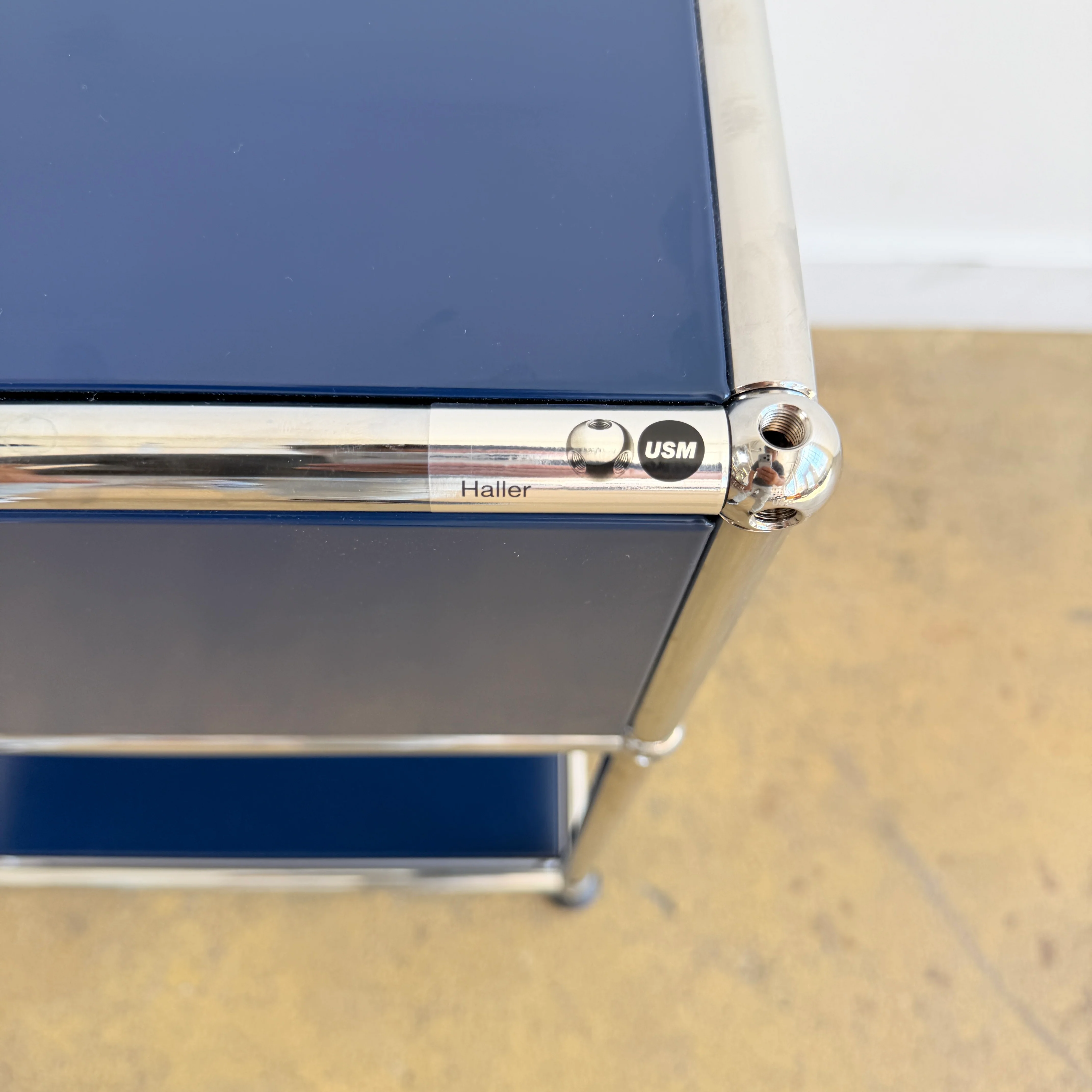 USM Haller Nightstand - Steel Blue (Two Available) - Image 7