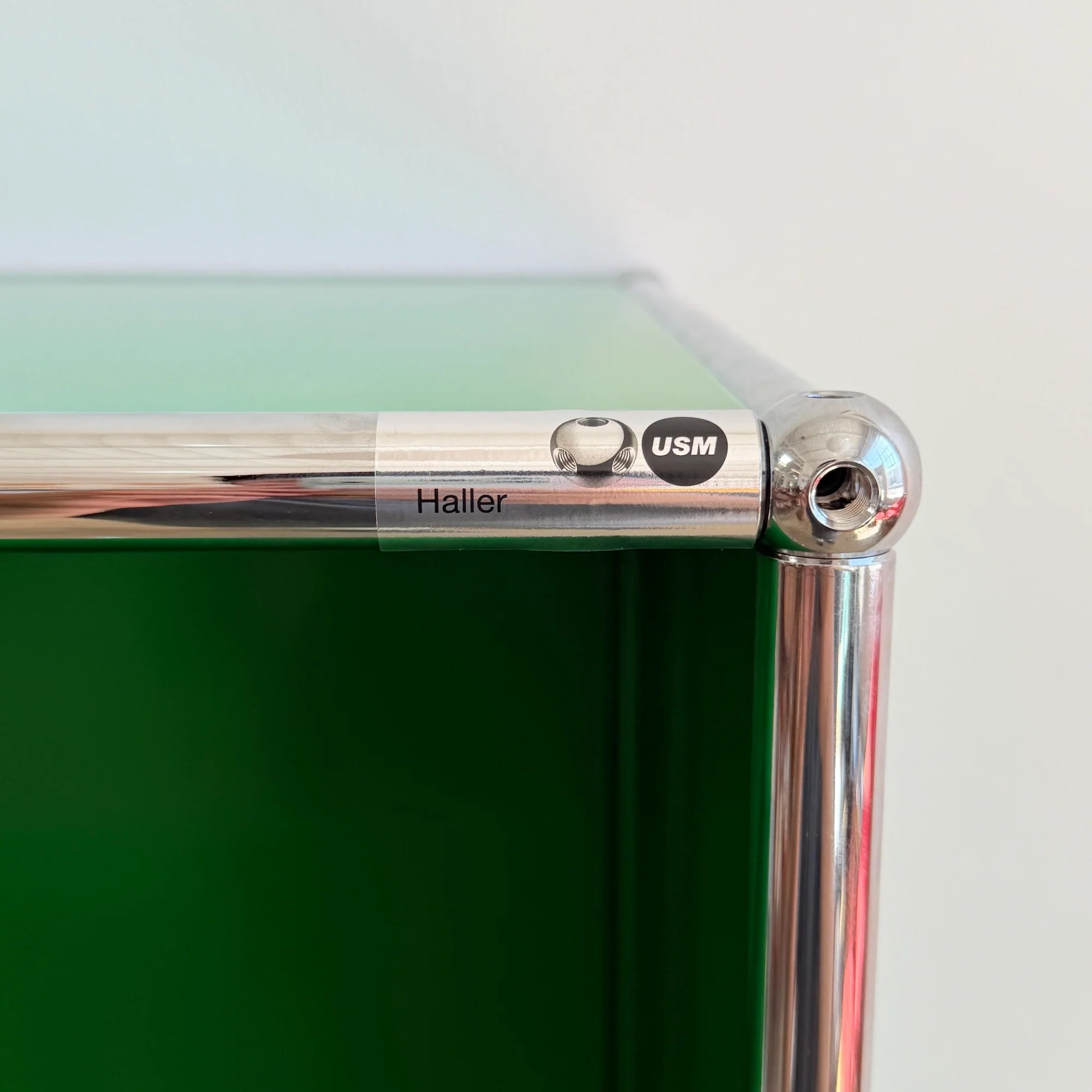 USM Haller Tall Shelf - Green - Image 8