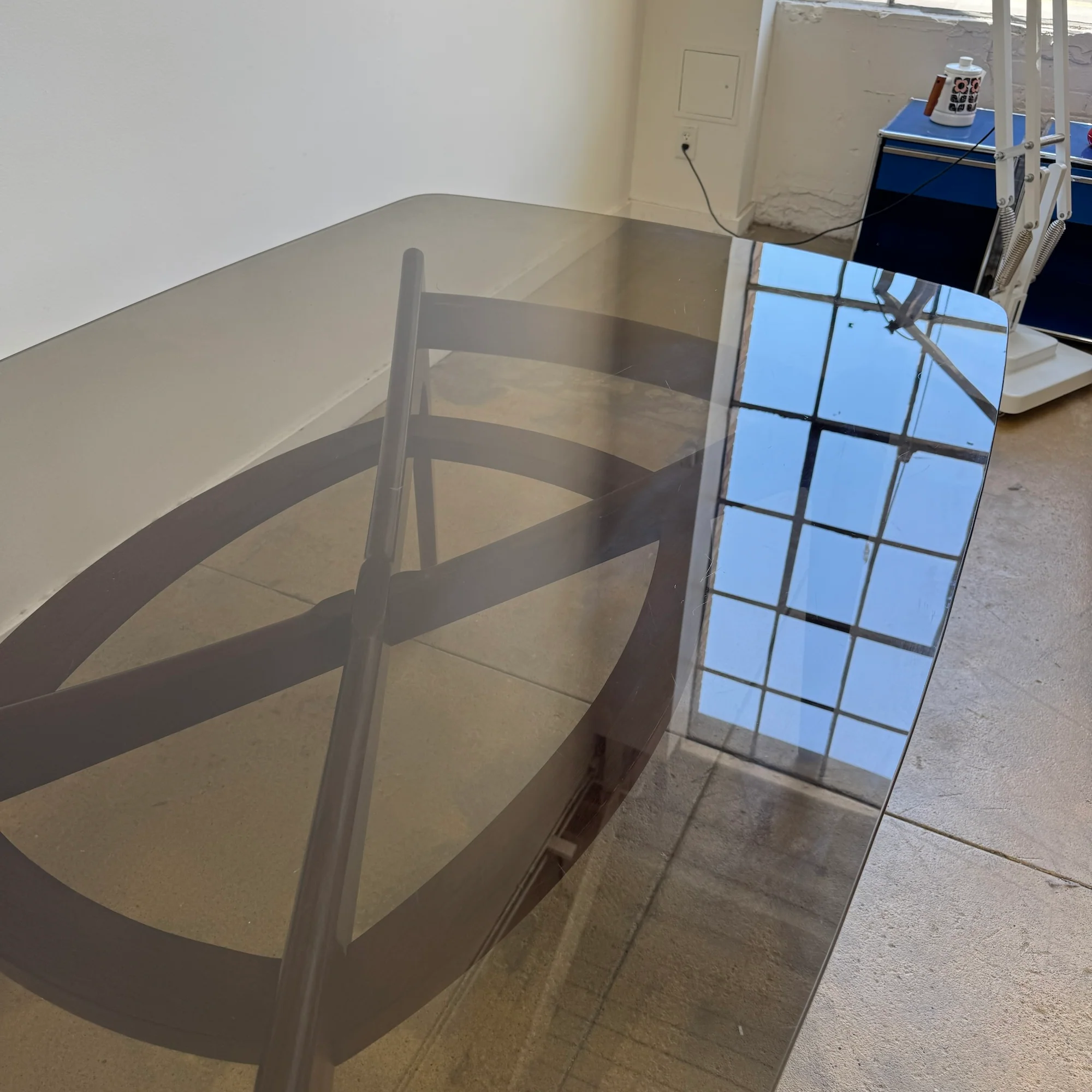 Vintage Adrian Pearsall Compass Base Dining Table - Image 4