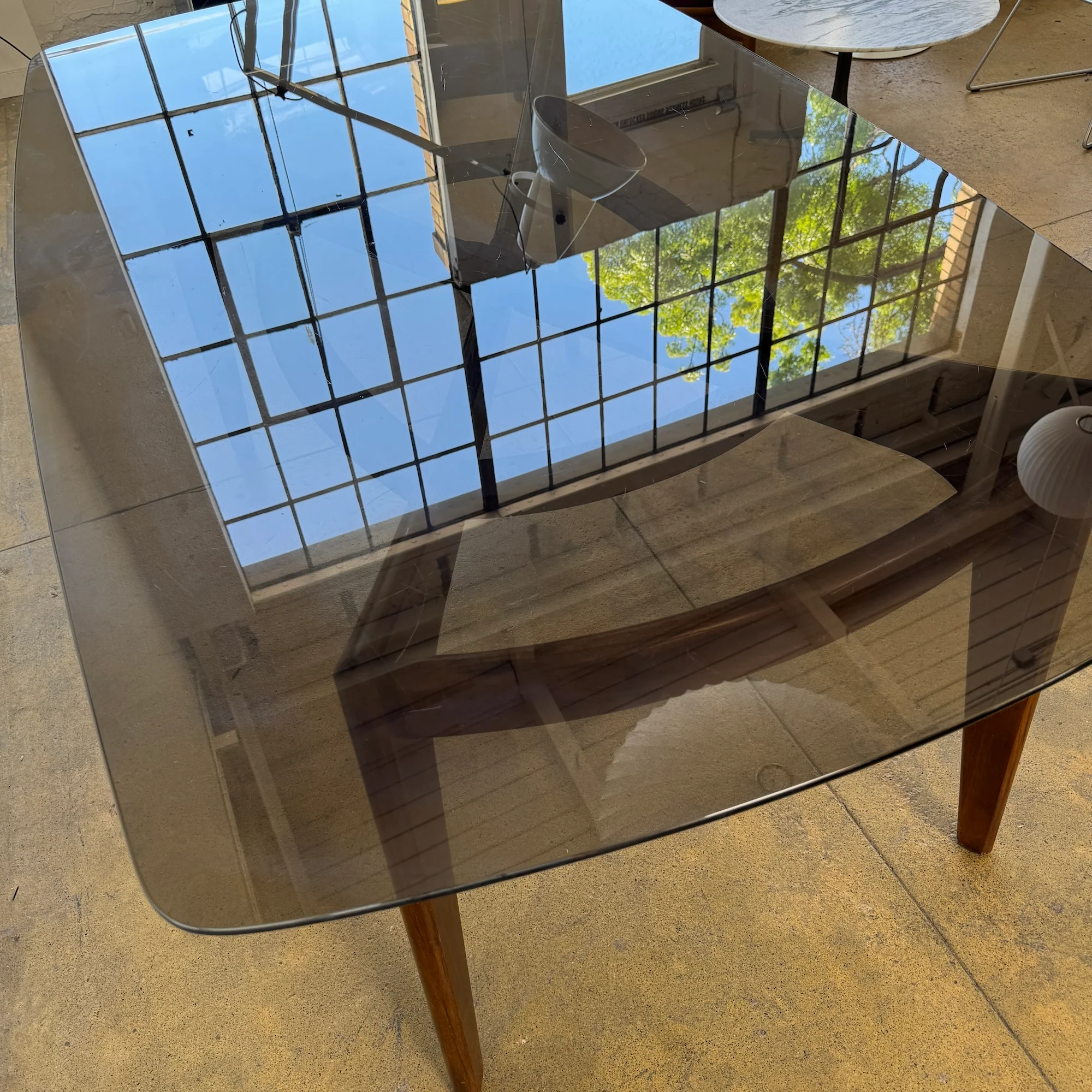 Vintage Adrian Pearsall Compass Base Dining Table - Image 9