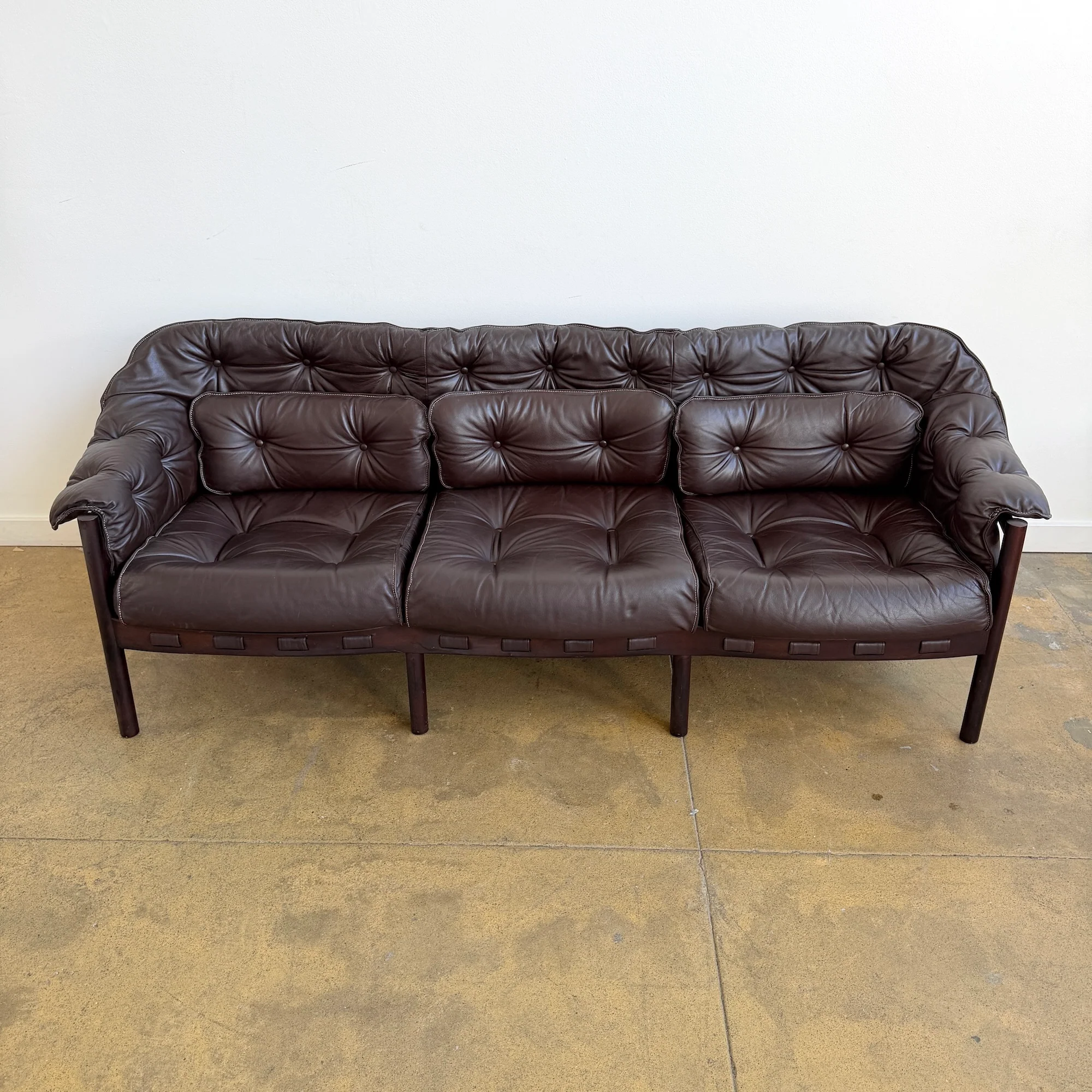 Vintage Arne Norell Three-Seater Sofa for Coja  1970s - Image 3