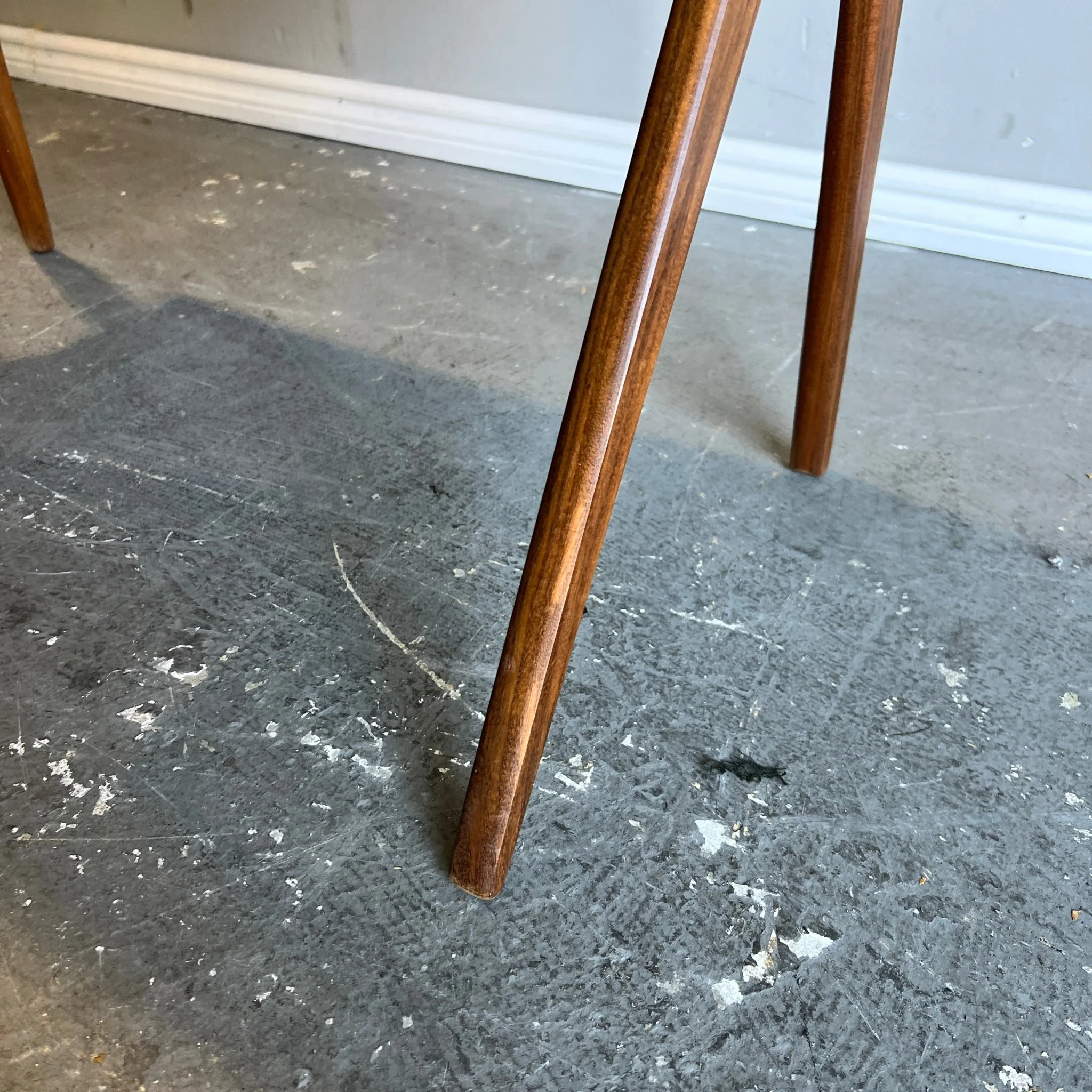 Vintage Danish Mid-Century Modern Teakwood Vanity - Image 4