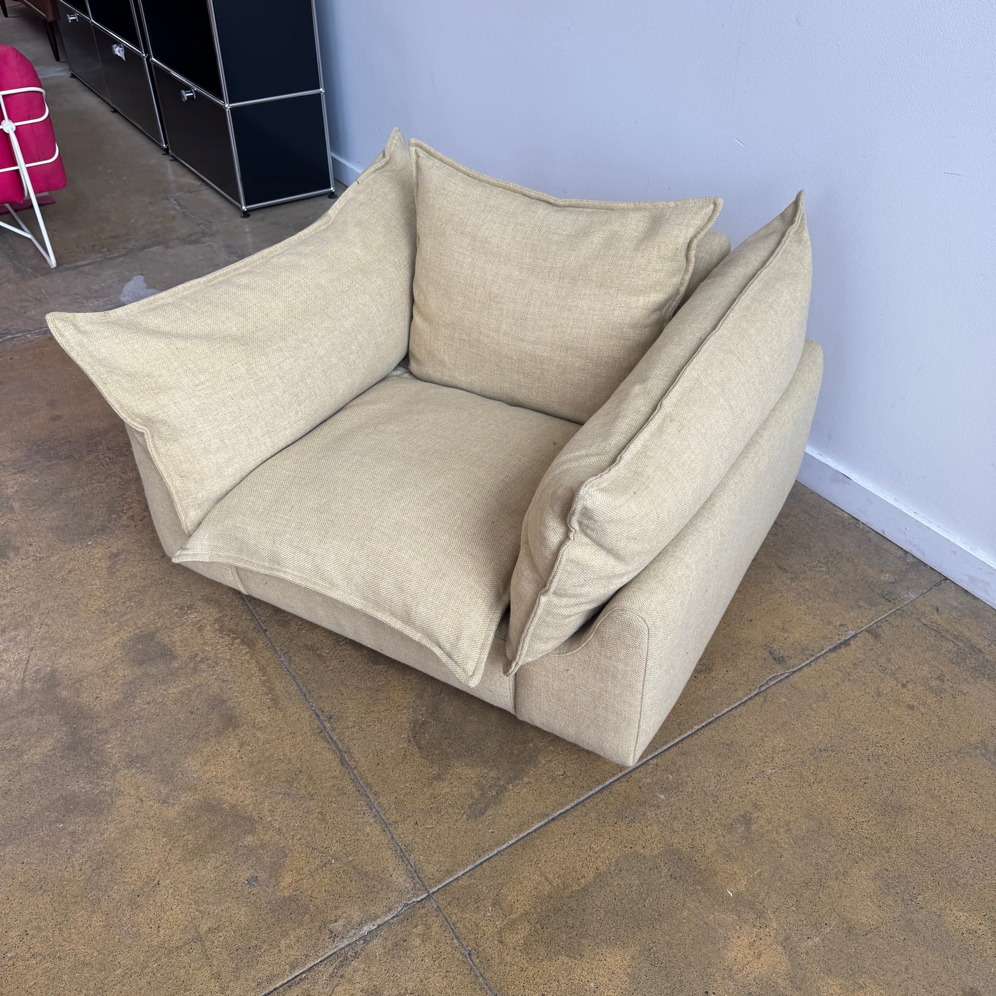 Vintage Italian Cado Lunge Chair by Gunnar Gravesen & David Lewis for ICF De Padova, 1970s - Image 4