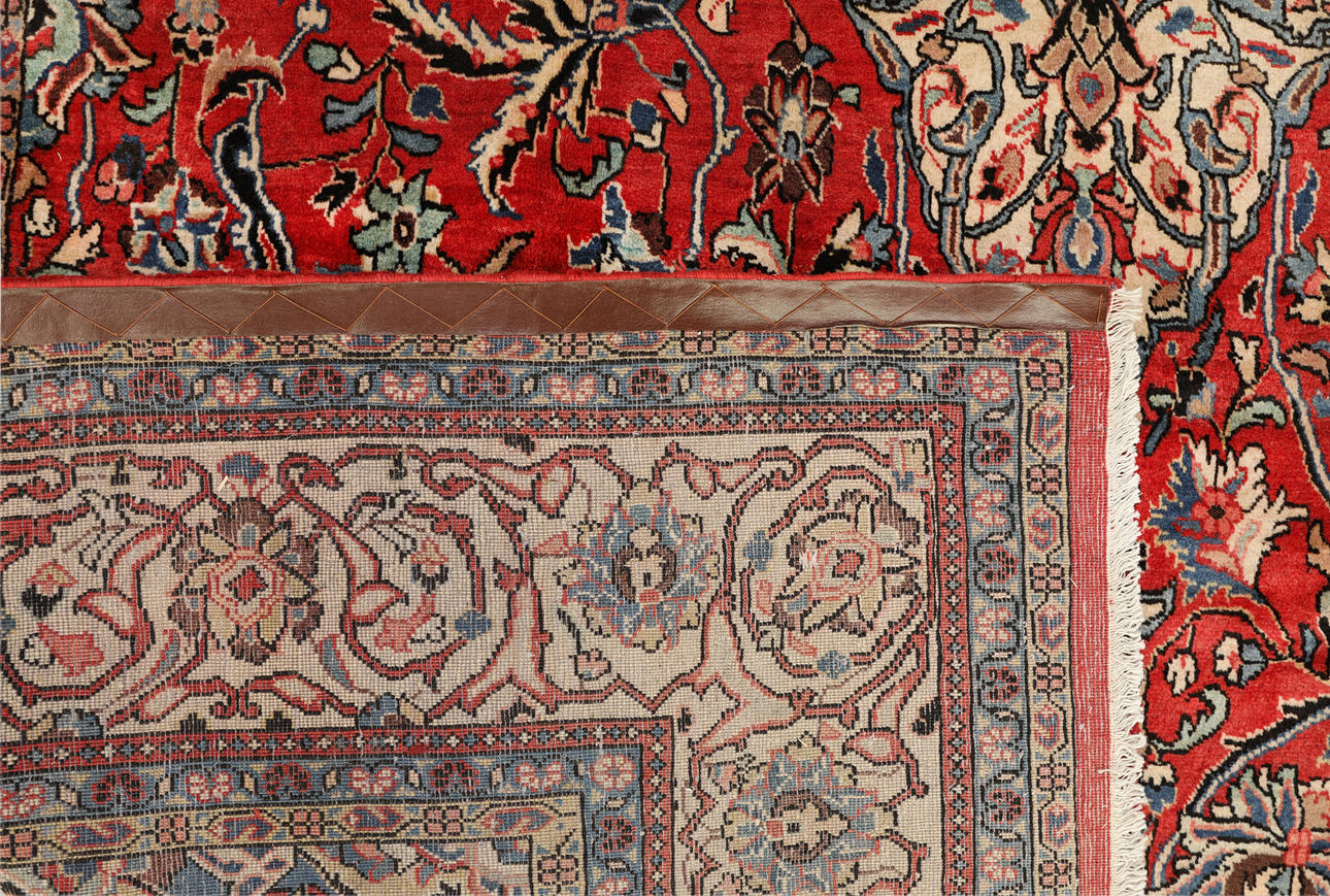 Vintage Large Persian Oriental Hand Knotted Rug - Image 4