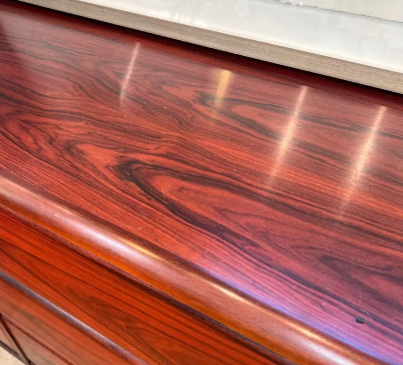 Vintage Mobican Rosewood Dresser - Image 3