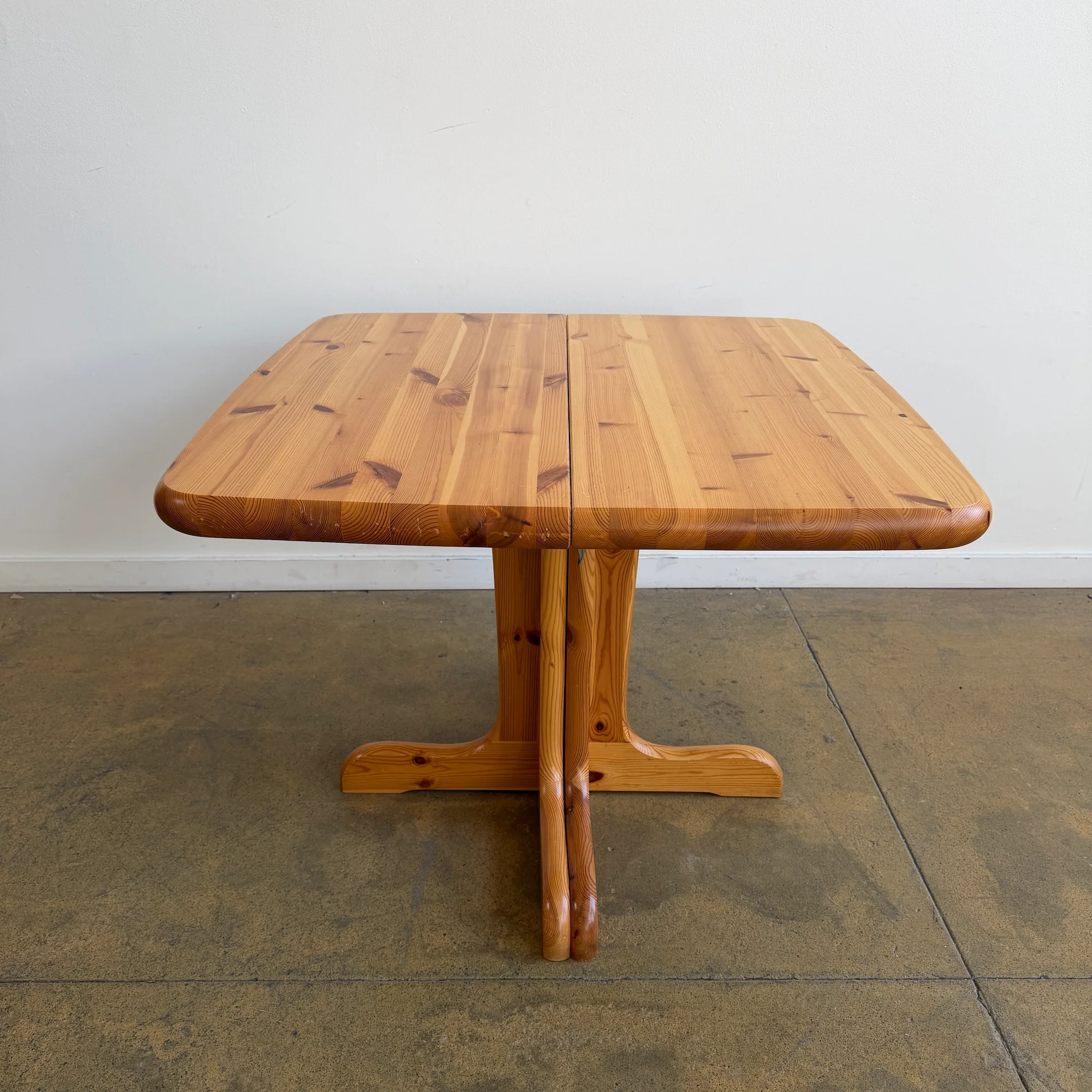 Vintage Rainer Daumiller Style XL Solid Pine Expandable Table - Image 4