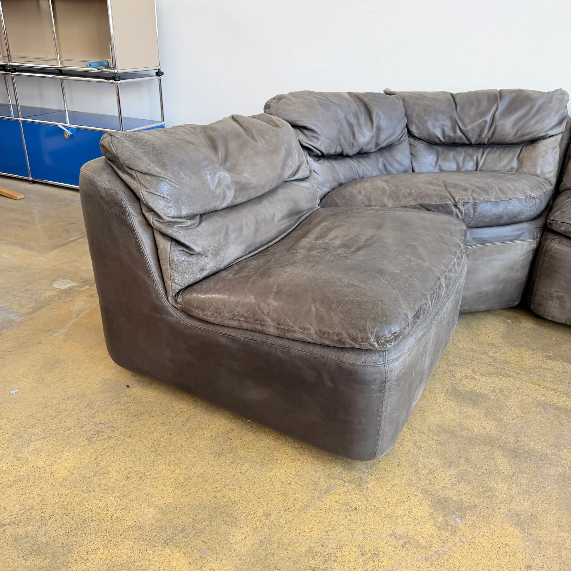 Vintage Walter Knoll Modular 4 Piece Sofa by Friedrich Hill - Image 7
