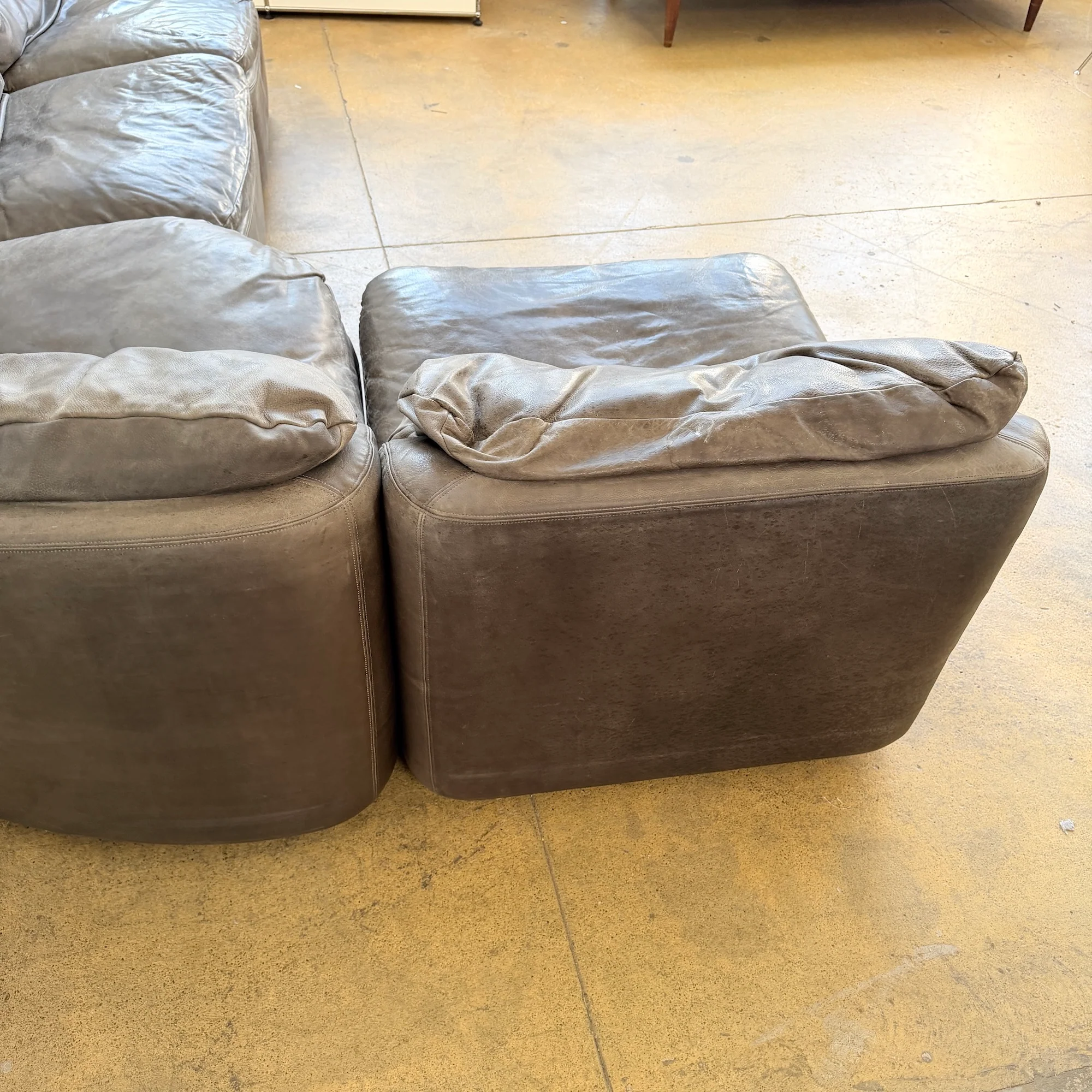 Vintage Walter Knoll Modular 4 Piece Sofa by Friedrich Hill - Image 9