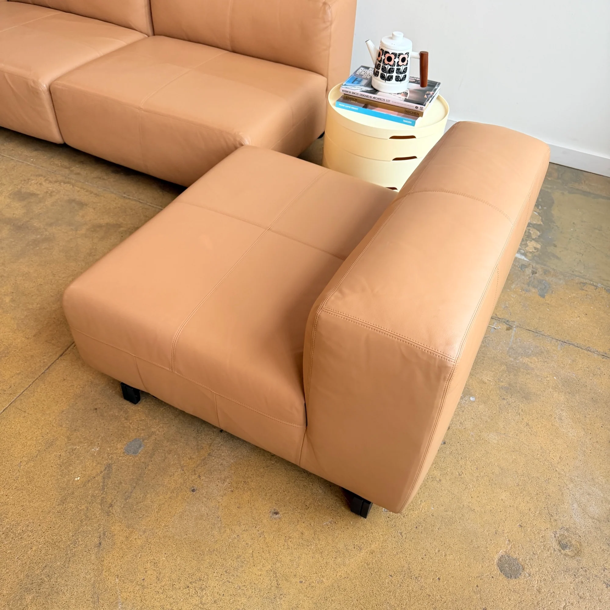 Vitra Leather Soft Modular Sofa by Jasper Morrison - Image 14