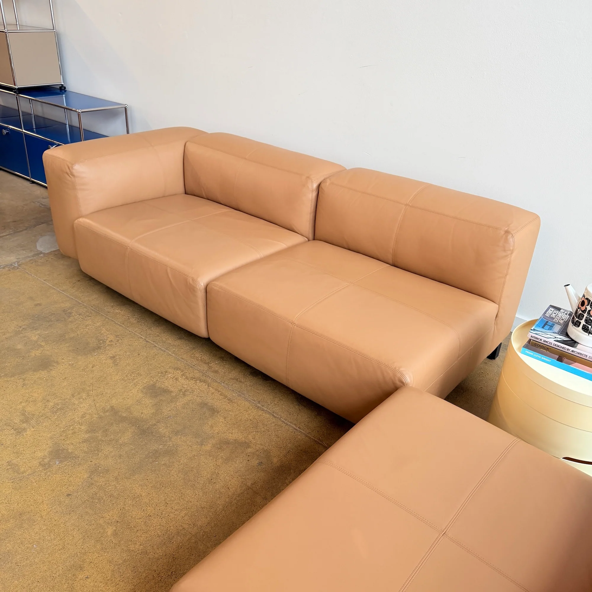 Vitra Leather Soft Modular Sofa by Jasper Morrison - Image 7